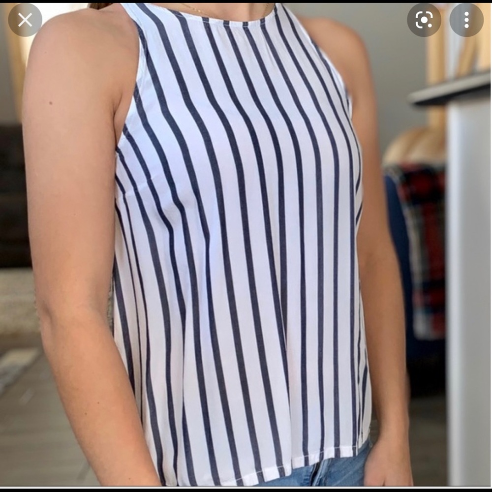 Old Navy Vertical Stripe Tank XXL tall